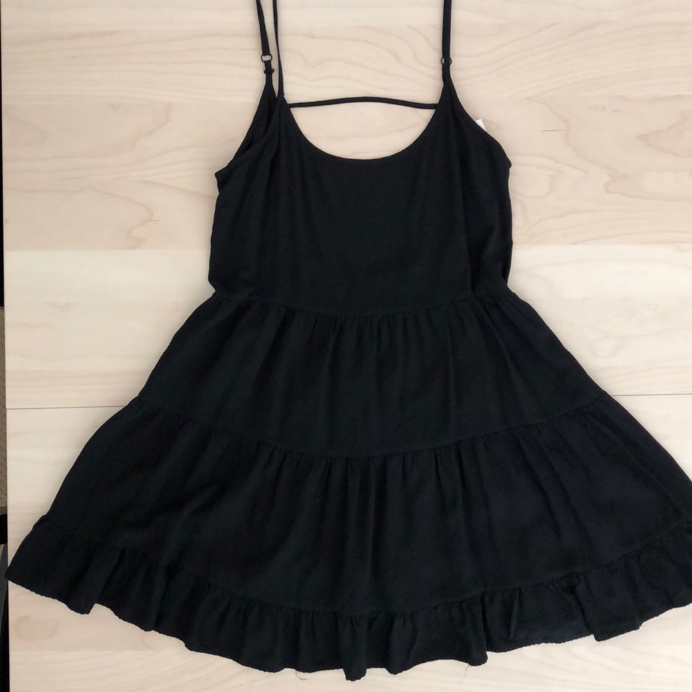 Black Flowy Dress